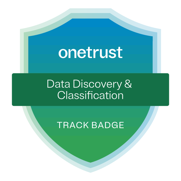 OneTrust Data Discovery & Classification Track Badge